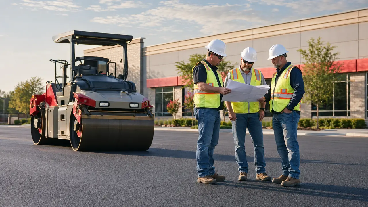 Express Paving professional crew